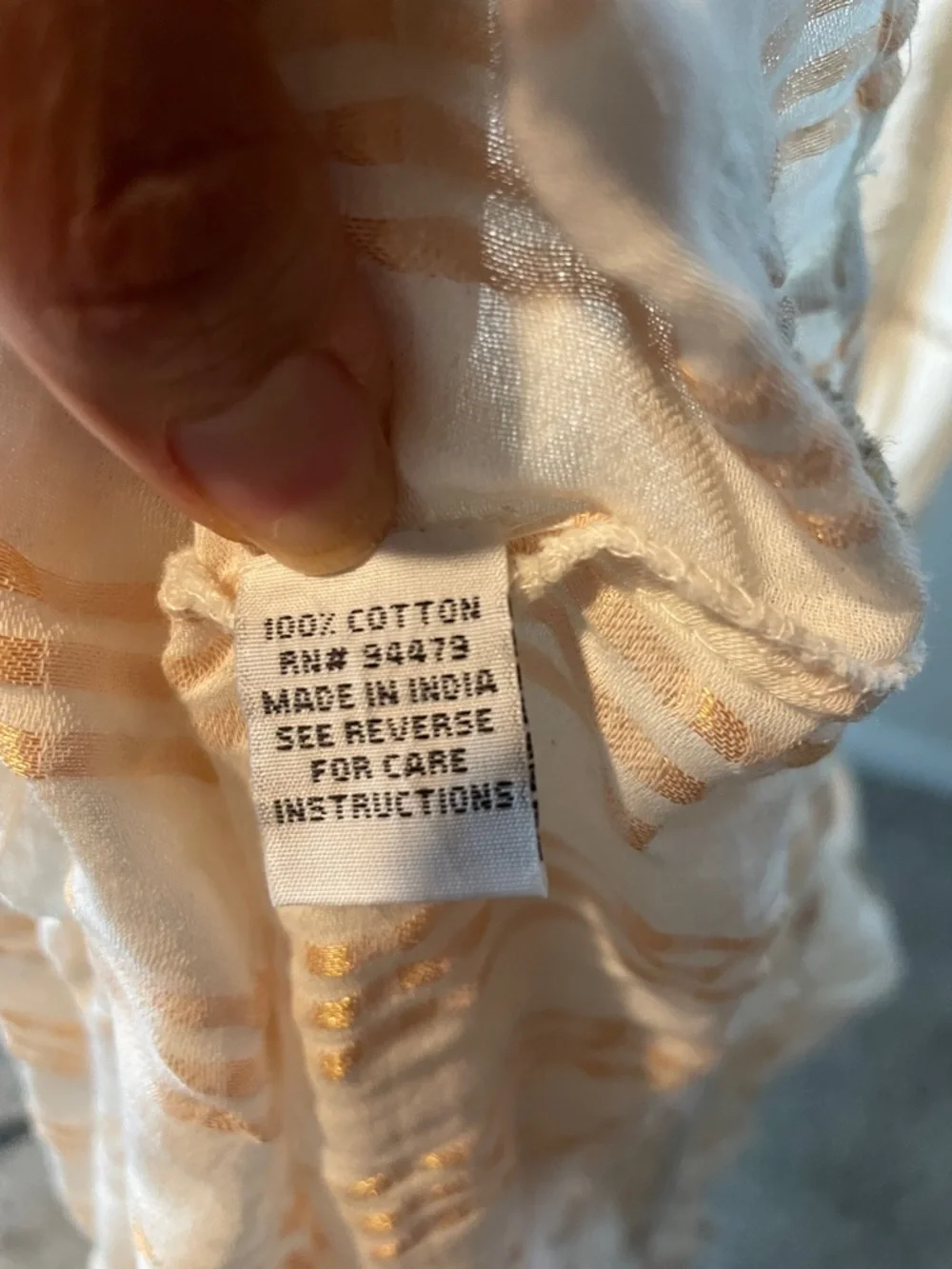 Me 2 Anthropologie Ivory w/neutral trim embroidered Boho western tiered Maxi - Picture 4 of 4